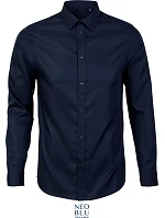 NEOBLU Blaise Men Mikro keprová košile s dlouhým rukávem 24.3182 night blue NEOBLU Blaise Men Mikro keprová košile s dlouhým rukávem 24.3182 night blue