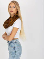 Dámský šátek AT KM S 6162 hnědý Dámský šátek AT KM S 6162 hnědý