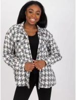 Košile EM KS U178.14 bílá šedá