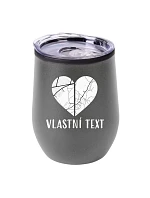 Personalizovaný termohrnek "BOWL" - Dvě místa, jedno srdce Personalizovaný termohrnek "BOWL" - Dvě místa, jedno srdce