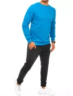 FashionStreet pánská modročerná tepláková souprava AX0636
