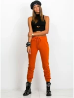 Tepláky RV DR 5040.07X tmavě oranžová