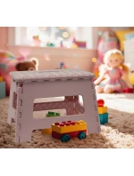 Skládací stolička růžová - B2B