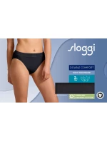 sloggi Double Comfort T Tai 2P - BLACK - SLOGGI BLACK - SLOGGI