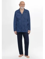 Rozepínané pánské pyžamo Martel Antoni 403 dł/r M-2XL