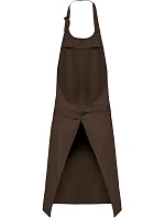 Kariban K 885 Zástěra s laclem 20.K885 chocolate Kariban K 885 Zástěra s laclem 20.K885 chocolate
