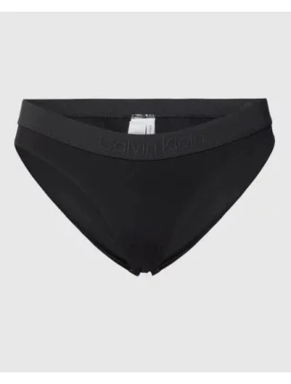 Dámský spodní díl plavek KW02032 BEH černá - Calvin Klein Dámský spodní díl plavek KW02032 BEH černá - Calvin Klein