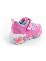 Skechers S Lights LED dětská sportovní obuv na suchý zip pro dívky