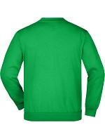 Daiber JN 40K Dětská mikina z těžké bavlny 02.040K fern green