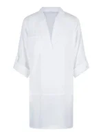 Plážové šaty 7229 white - LingaDore