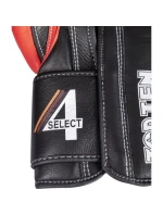 TOP TEN RTT-4Select 10 oz červeno-černé kožené boxerské rukavice