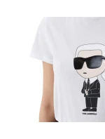 Karl Lagerfeld Ikonik Tričko W 230W1700 Karl Lagerfeld Ikonik Tričko W 230W1700