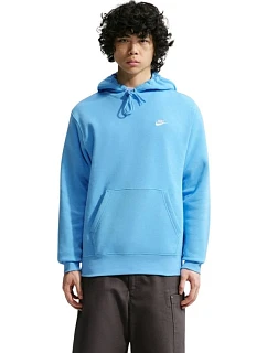 Pánská mikina Nike Club BB světle modrá FN3859 497 2XL