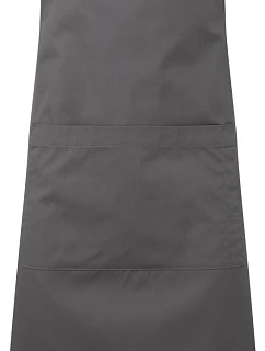 Premier PR 190 Zástěra s laclem "Swap and Pop" 39.0190 dark grey