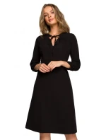 Dámské šaty S325 Černá - Stylove Dámské šaty S325 Černá - Stylove