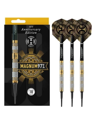 Softové šipky Harrows MAGNUM 97% 50th ANNIVERSARY EDITION