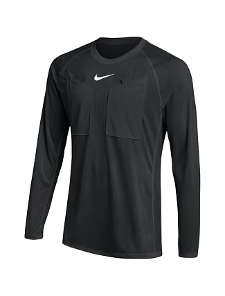Pánské tričko Nike Dri-FIT Referee III s dlouhým rukávem, černé, HV8326 010 S Pánské tričko Nike Dri-FIT Referee III s dlouhým rukávem, černé, HV8326 010 S