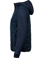 Tee Jays TJ 9113 Dámská hybridní strečová bunda s kapucí 18.9113 navy/navy