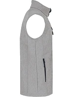 Kariban K 403 Pánská 3-vrstvá softshellová vesta 20.K403 marl grey Kariban K 403 Pánská 3-vrstvá softshellová vesta 20.K403 marl grey