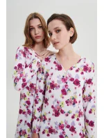 Vamp - Dlouhá noční košile na knoflíček 19034 - Vamp