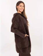 Kabát MBM PL 1518.95P tmavě hnědý