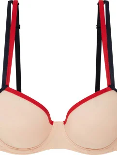 Podprsenka s kosticí UW0UW01822-TD5 růžová - Tommy Hilfiger