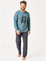 Pyžamo Key MNS 634 B26 dlouhé rukávy, velikost M–2XL