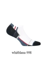 Pánské kotníkové ponožky Wola Sportive W91.1N3 Ag+ vzor