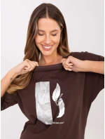 Halenka RV BZ A820.27P tmavě hnědá