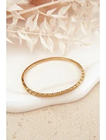 Dámský náramek s malými cyrkoniemi z nerezové oceli zlatý Dámský náramek s malými cyrkoniemi z nerezové oceli zlatý