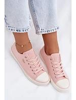 Dámské Nízké Tenisky Růžové Big Star TT274776