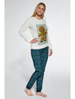 Pyžamo Cornette 671/347 Cookie long/r S-2XL dámské Pyžamo Cornette 671/347 Cookie long/r S-2XL dámské