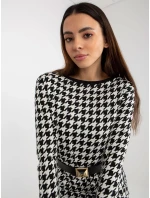 Dámské šaty TW SK BL 1007 .32P černobíle - FPrice