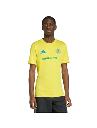 Pánské tričko adidas Brazil 26 Jersey yellow KH2307 Pánské tričko adidas Brazil 26 Jersey yellow KH2307