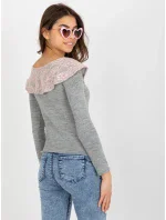 Jumper LK SW 506559 2.13 světle růžová Jumper LK SW 506559 2.13 světle růžová