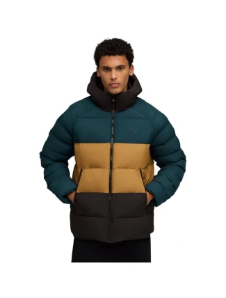Pánská bunda Puma Mono Hooded green-brown-black 688367 75 pánské