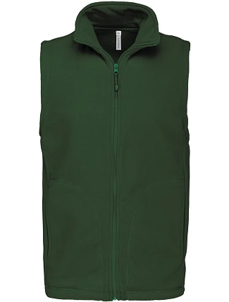 Kariban K 913 Mikrofleecová vesta "Luca" 20.K913 forest green Kariban K 913 Mikrofleecová vesta "Luca" 20.K913 forest green