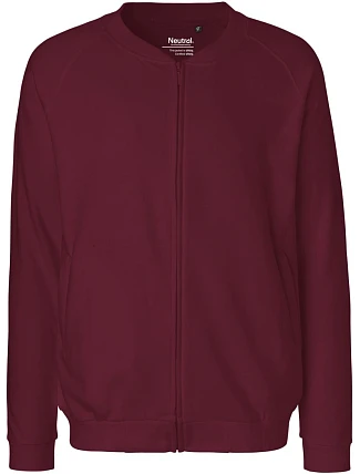 Neutral O 73501 Unisex mikina z bio bavlny 77.7301 bordeaux Neutral O 73501 Unisex mikina z bio bavlny 77.7301 bordeaux