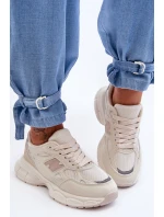 Modní Dámské Sportovní Boty S Síťovinou Bežové Venice Modní Dámské Sportovní Boty S Síťovinou Bežové Venice