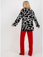 Svetr RV SW 14276.09X bílá černá Svetr RV SW 14276.09X bílá černá