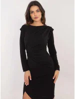 Dámské šaty DHJ SK 18203.40 Černá - FPrice Dámské šaty DHJ SK 18203.40 Černá - FPrice