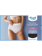 sloggi Double Comfort Maxi 2P - BLACK - SLOGGI BLACK - SLOGGI