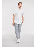Russell Athletic 923M Košile Oxford s krátkým rukávem 11.923M white Russell Athletic 923M Košile Oxford s krátkým rukávem 11.923M white