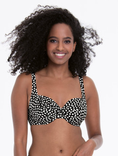 Style Hermine Top Bikini - horní díl 8820-1 černobílá - RosaFaia