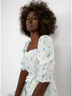 Dámské šaty LK SK 508964 bílé a modré