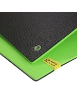 Tělocvičná podložka HMS Premium MFK03 Zeleno-černá s otvory