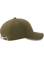 Atlantis Headwear Pilot Piping Sandwich-S 6 panelová těžká sandwich křiltovka 33.0274 olive