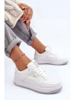 Dámské Sportovní Boty Sneakersy Big Star MM274354 Bílé Dámské Sportovní Boty Sneakersy Big Star MM274354 Bílé