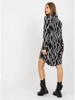 Šaty TO SK 1103 22.18 černobílé