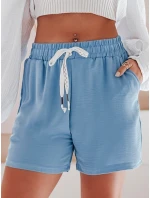 Dámské šortky NOT TOMORROW modré FashionStreet SY0446 Dámské šortky NOT TOMORROW modré FashionStreet SY0446